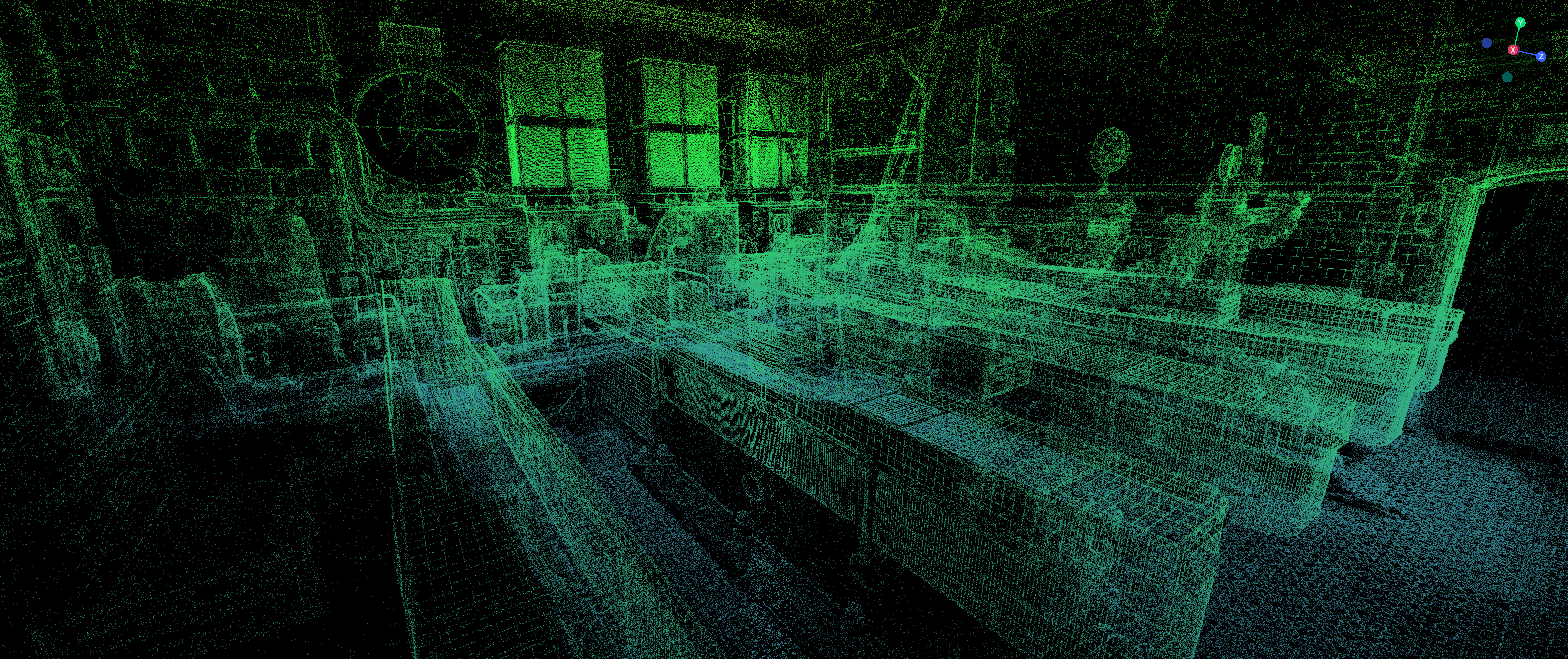 Interior scan