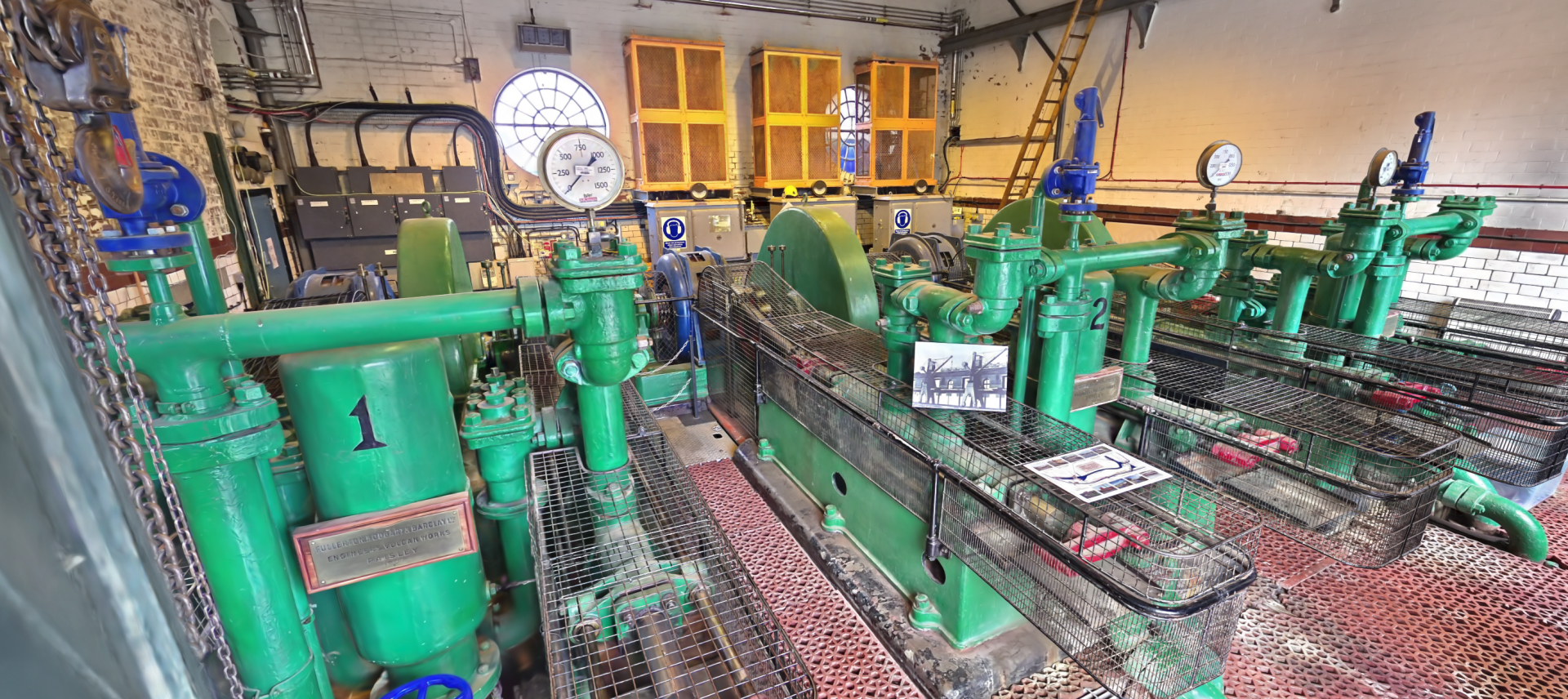 Victorian Pump House — colour photograph
